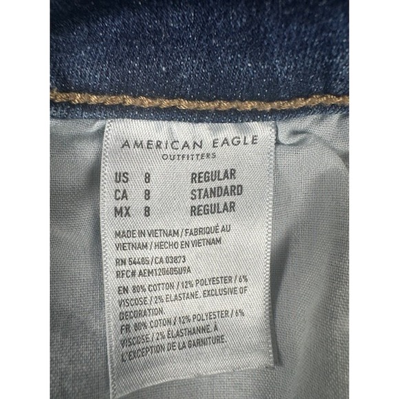 American Eagle Jeans Women's Size 8 Super Hi-Rise Next Level Stretch - Picture 9 of 11